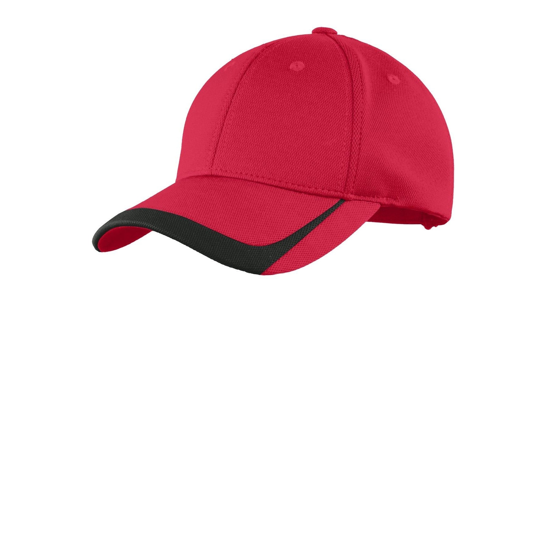 Sport-Tek-Sport-Tek® Pique Colorblock Cap. STC24-MedTech-4